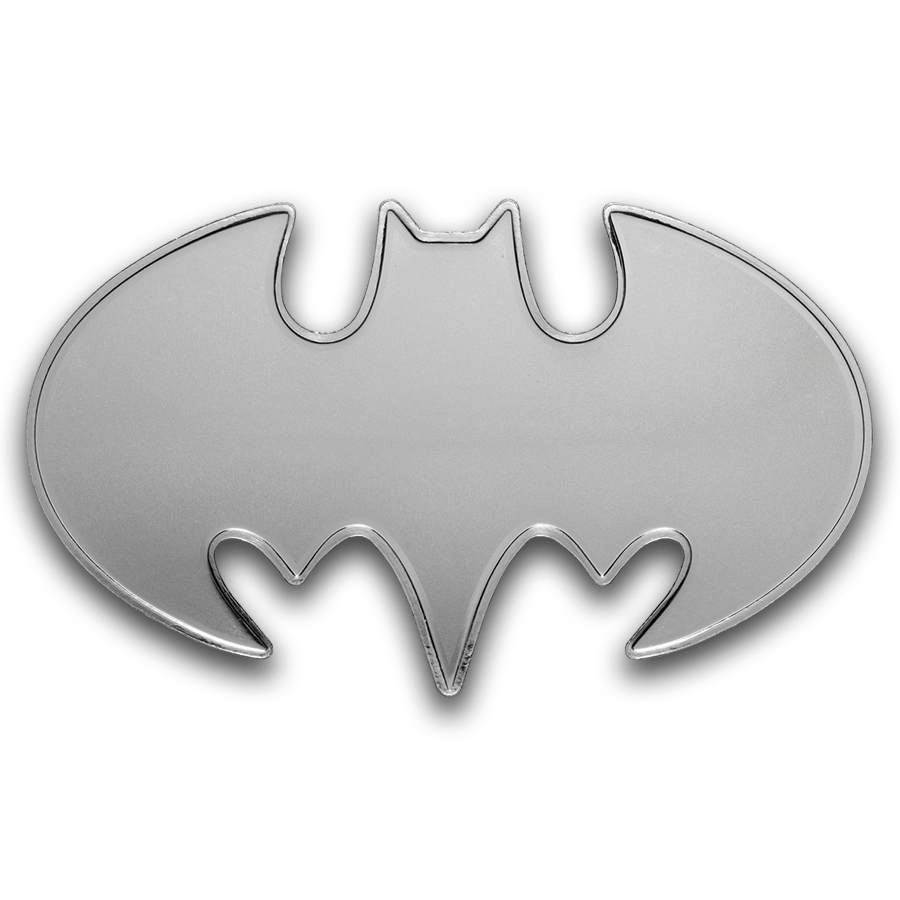 1 ounce Silver Coin - Batman Batarang 2024 — photo 1
