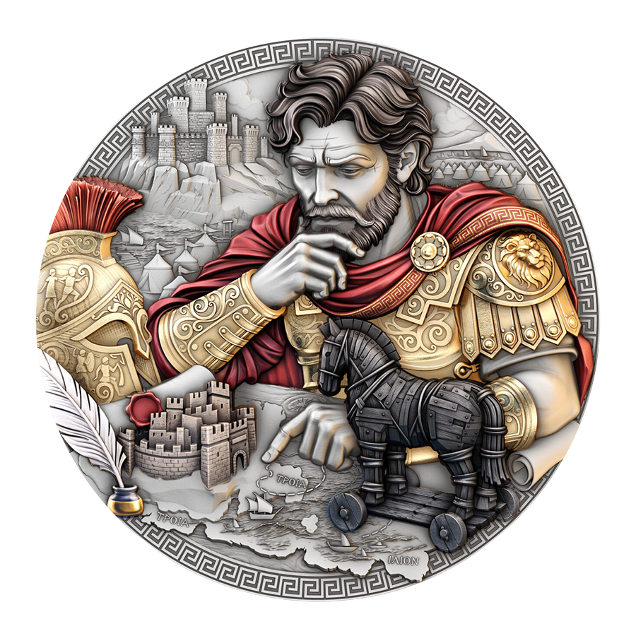 2 ounce Silver Coin - Odysseus — photo 1