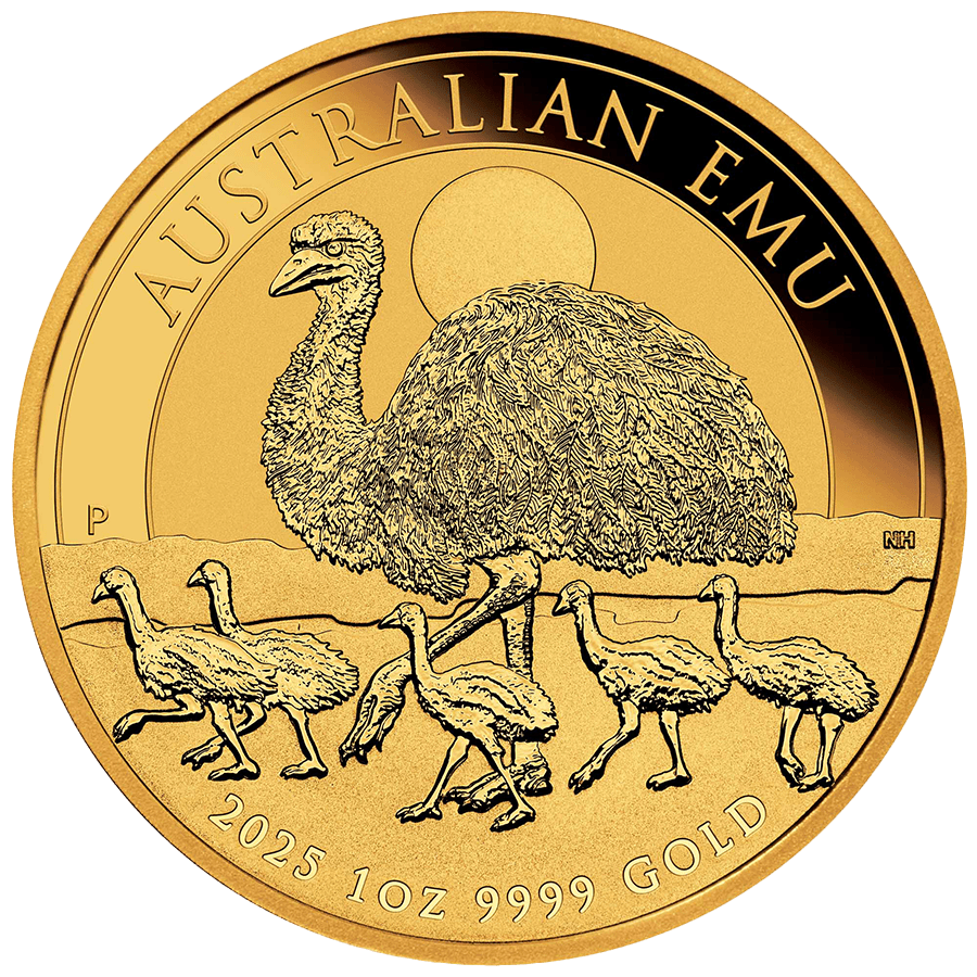 1 ounce Gold Coin - Australian Emu 2025 — photo 1