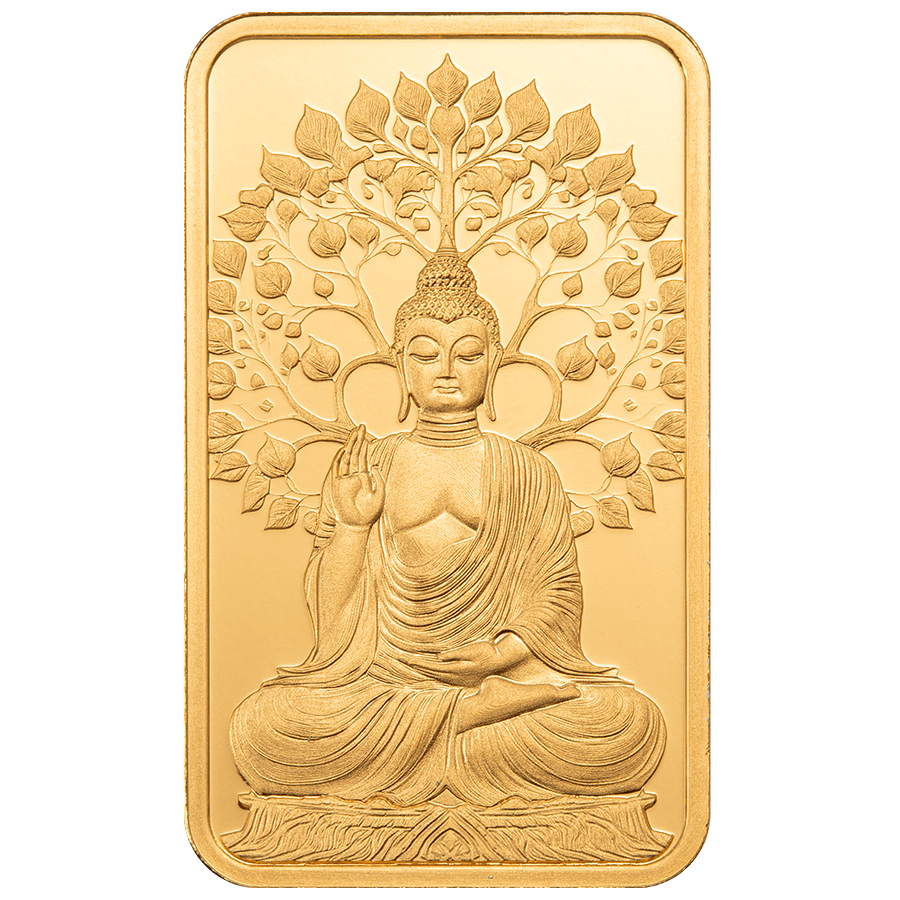 5 gram Gold Bar - The Buddha thumbnail 3