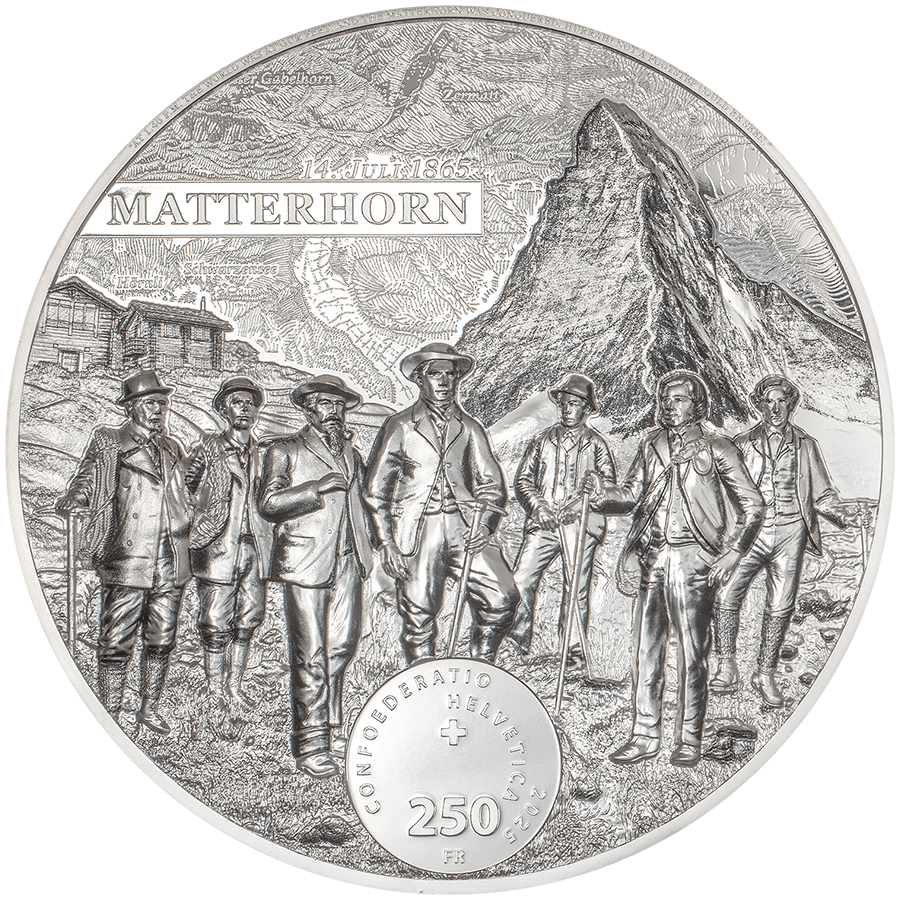2 kilogram Silver Coin - Matterhorn Switzerland 2025 — photo 1