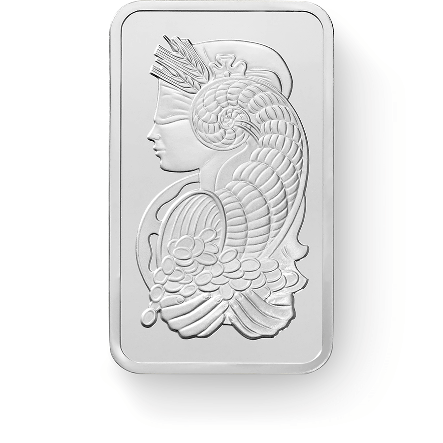 1 ounce Silver Bar - PAMP Suisse Lady Fortuna thumbnail 3