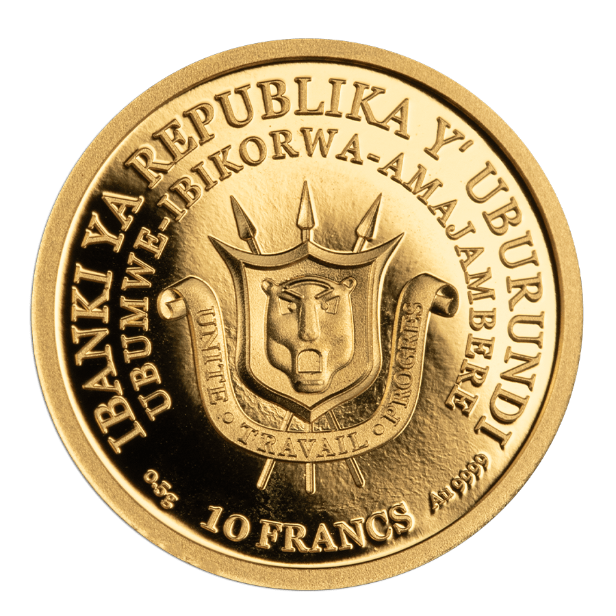 0.5 gram Gold Coin - Elephant thumbnail 2