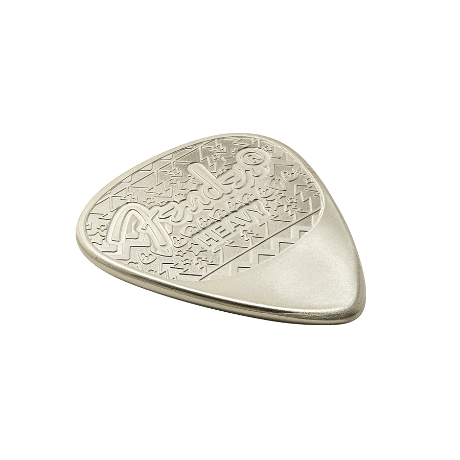 10 gram Sterling Silver - Fender Holiday Guitar Pick thumbnail 6