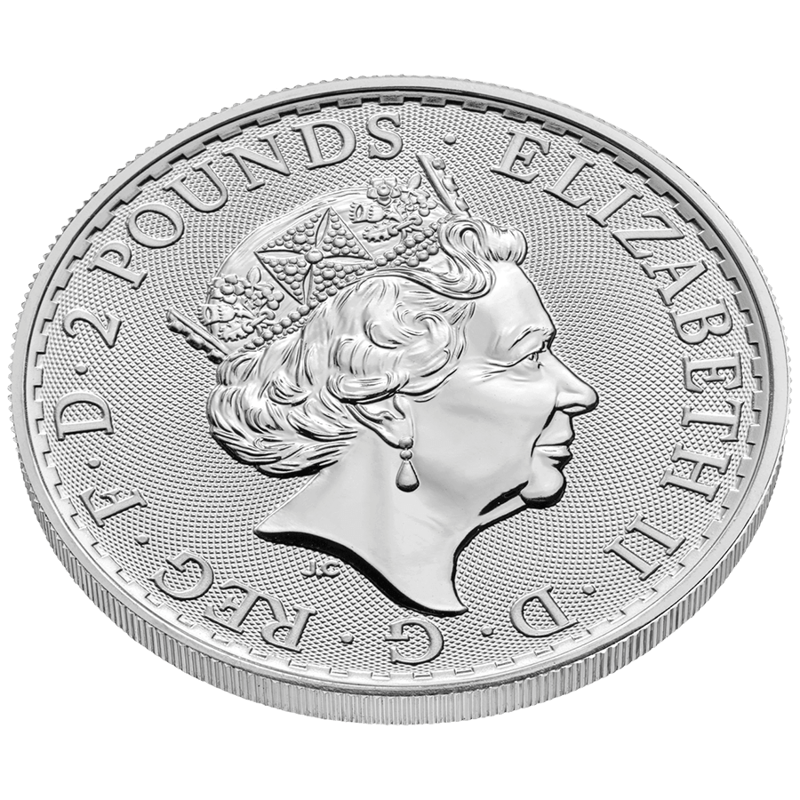 1 ounce Silver Coin - Britannia Elizabeth II - 2023 thumbnail 4