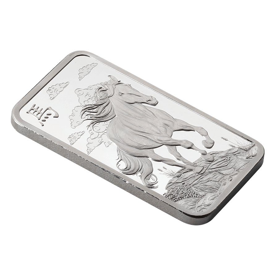 1 ounce Silver Bar - PAMP Suisse Lunar Horse 2026 thumbnail 7