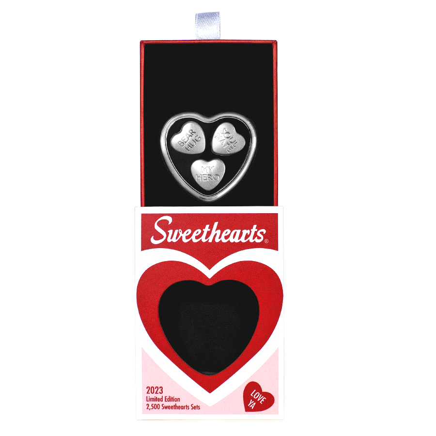 Silver Sweethearts Candy PAMP Suisse Limited Edition thumbnail 6