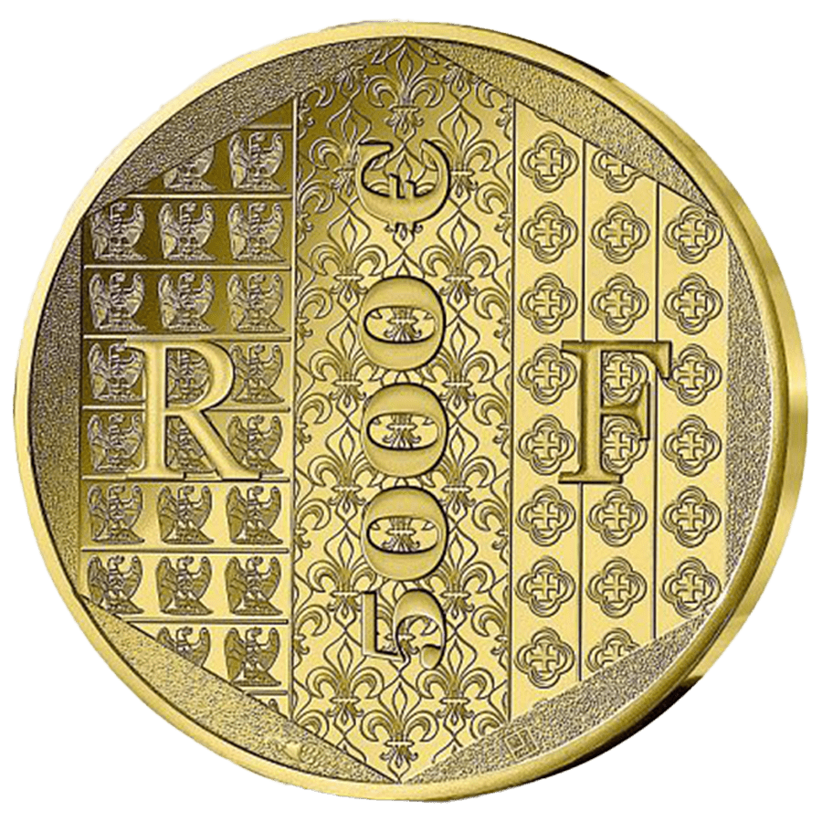40 gram Gold Coin - French Franc a Cheval 2025 thumbnail 2
