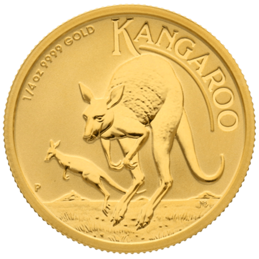 1/4 ounce Gold Coin - Kangaroo - Mixed Years — photo 1