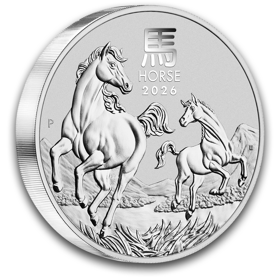 1 kilogram Silver Coin - Australian Lunar Horse 2026 (Series III) thumbnail 3