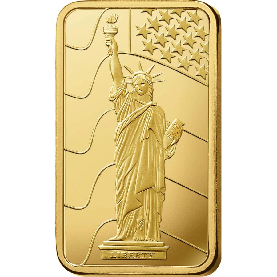 10 gram Gold Bar - PAMP Suisse Liberty thumbnail 3