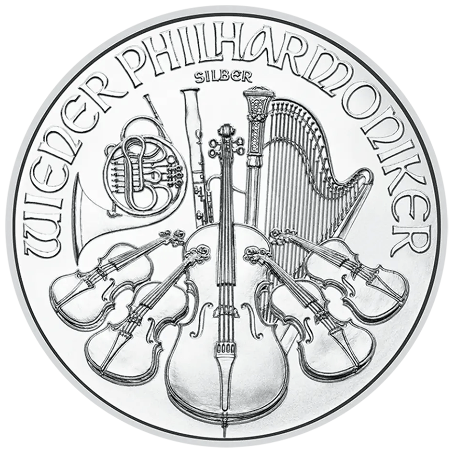 1 ounce Silver Coin - Philharmonic 2025 — photo 1