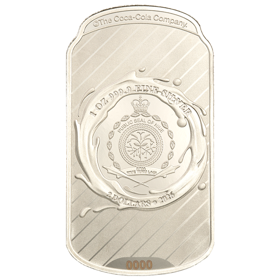 1 ounce Silver Bar - Diet Coke thumbnail 6