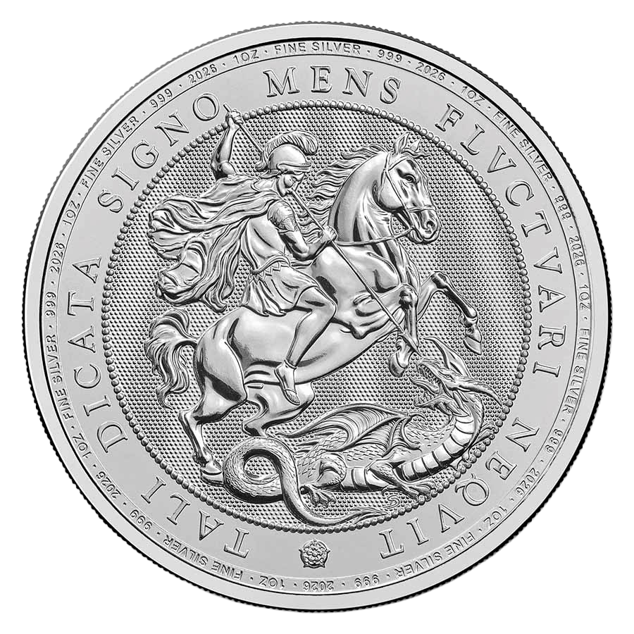 1 ounce Silver Coin - St George and the Dragon 2026 — photo 1