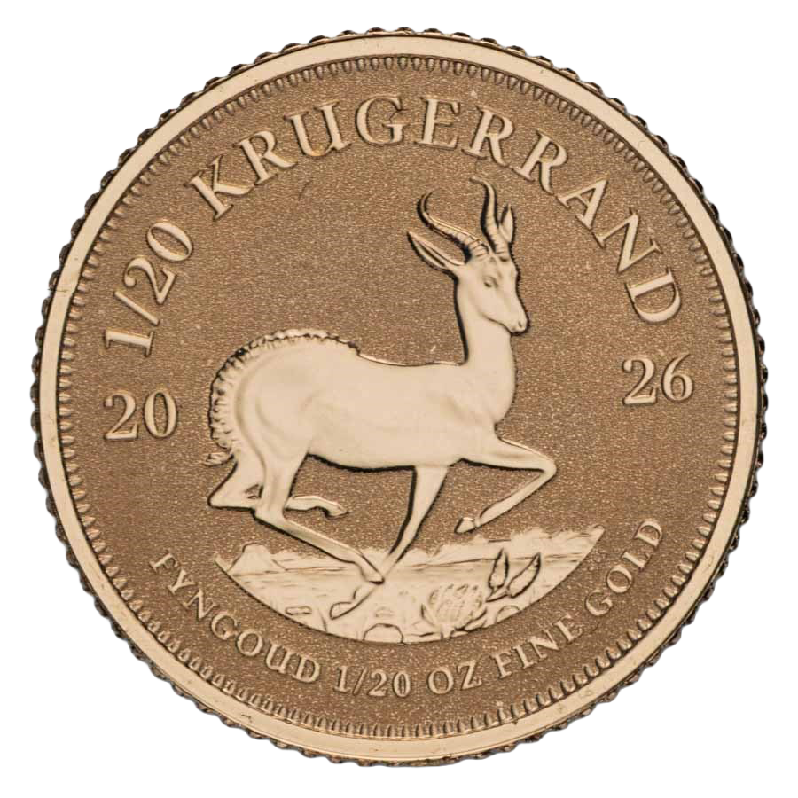  3 Coin Gold Set - Krugerrand Reverse Fractional 2026 thumbnail 3