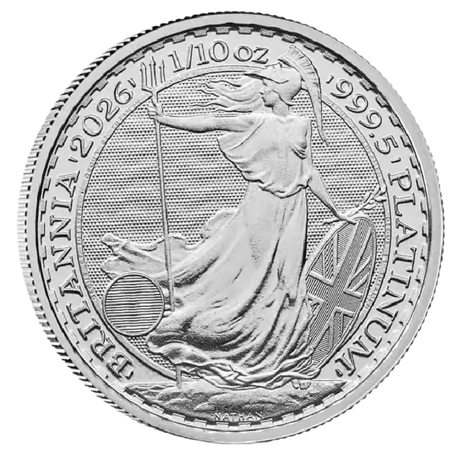 1/10 ounce Platinum Coin - Britannia 2026 — photo 1