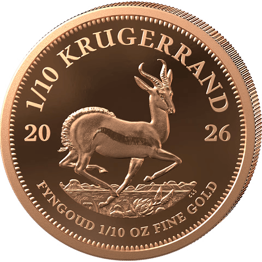 5 Coin Gold Set - Krugerrand Proof 2026 thumbnail 4