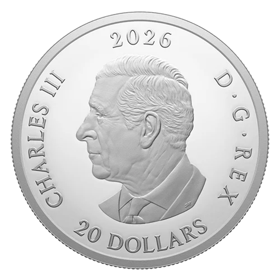 1 ounce Silver Coin - Grasslands National Park 2026 thumbnail 3