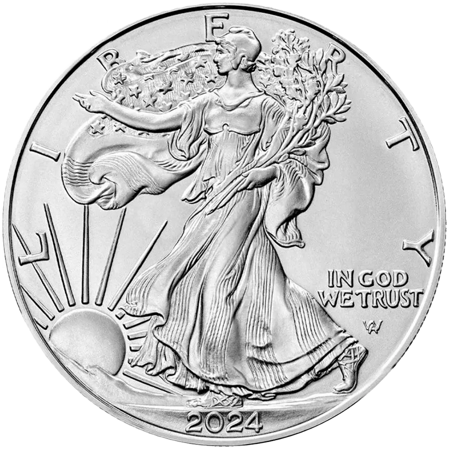 1 ounce Silver Coin - American Eagle 2024 — photo 1