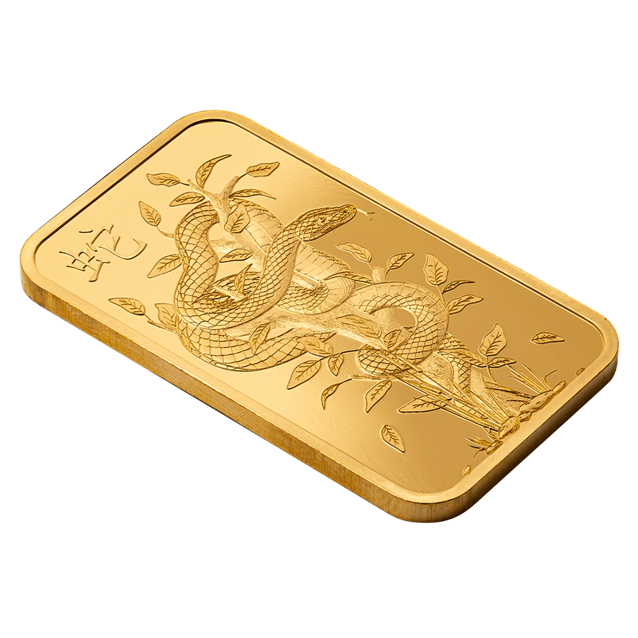 1 ounce Gold Bar - PAMP Suisse Lunar Snake 2025 thumbnail 7