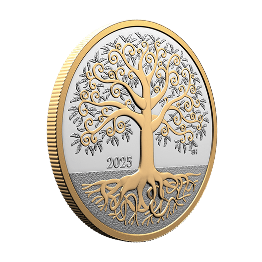 1/2 ounce Silver Coin - Tree of Life thumbnail 3