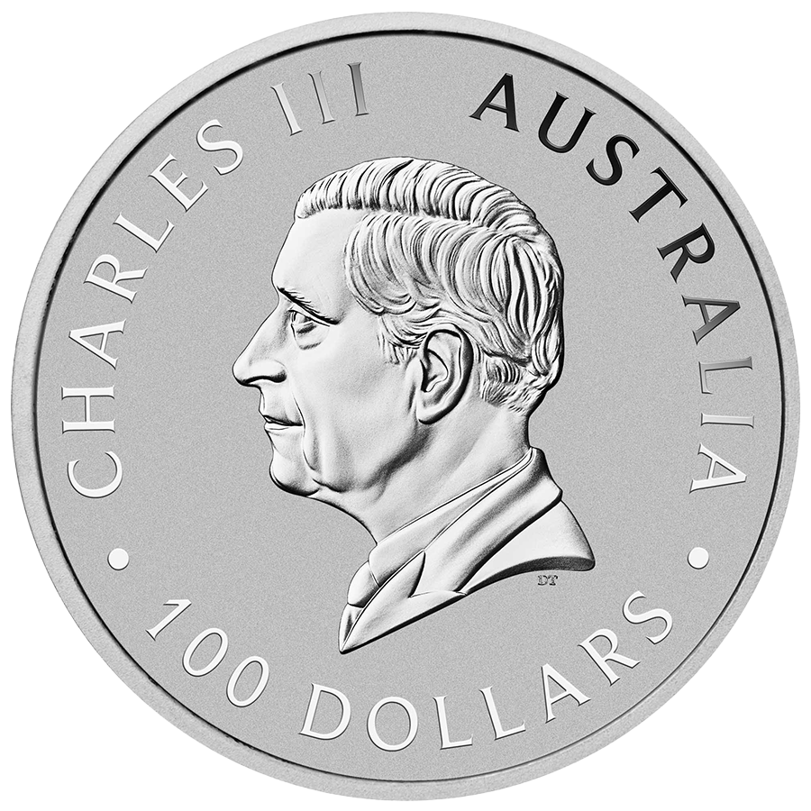1 ounce Platinum Coin - Australia Kangaroo Mixed Years thumbnail 2
