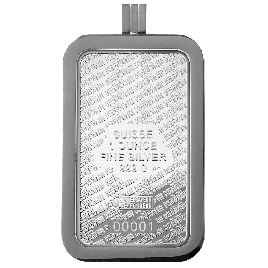 1 ounce Silver Bar - Call of Duty (with frame) thumbnail 2