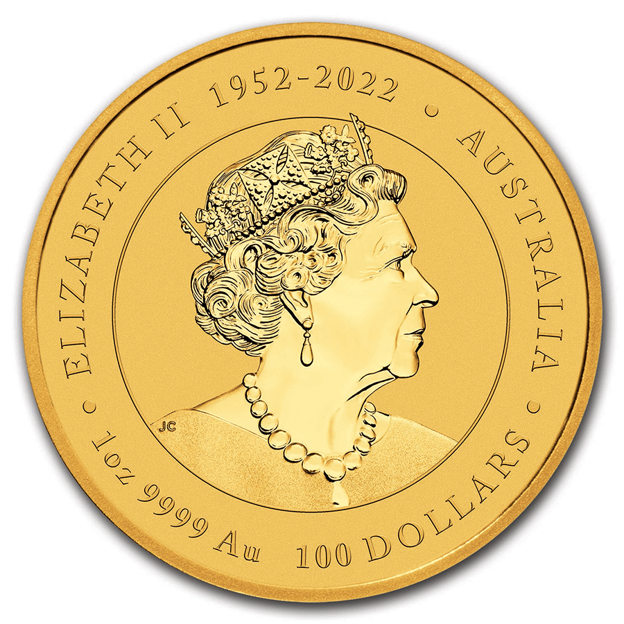 1 ounce Gold Coin - Australia Lunar Dragon 2024 thumbnail 2