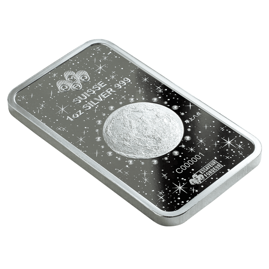 1 ounce Silver Bar - PAMP Suisse Lunar Dragon - 2024 thumbnail 6