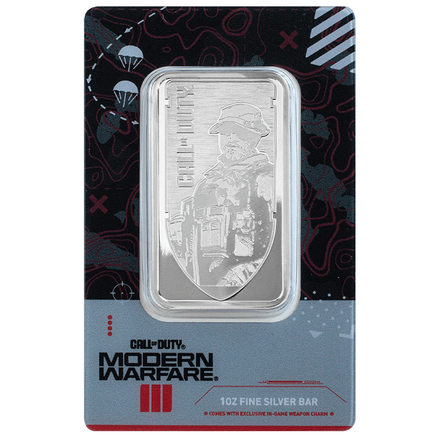 1 ounce Silver Bar - Call of Duty (with frame) thumbnail 7