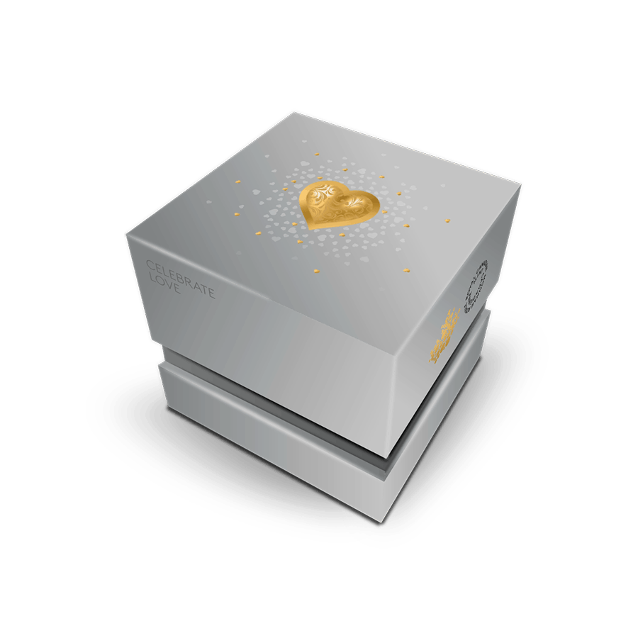 1 ounce Silver Coin - Celebrate Love thumbnail 6