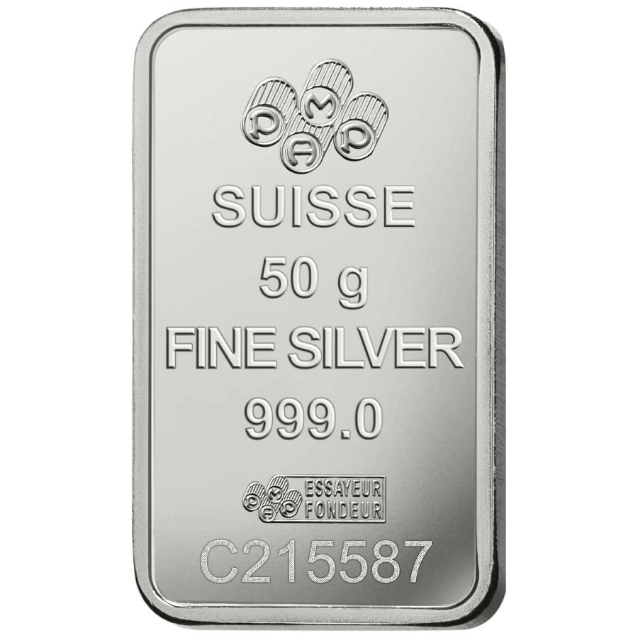 50 gram Silver Bar - PAMP Suisse Lady Fortuna thumbnail 4