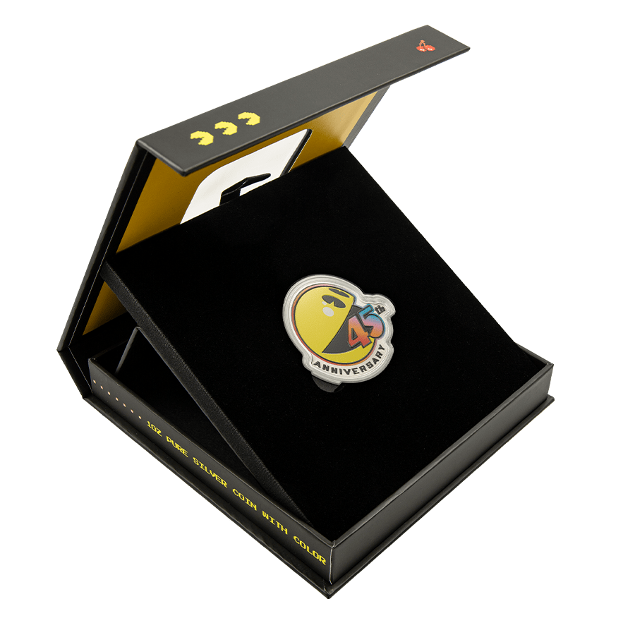 1 ounce Silver Coin - Pac Man 45th Anniversary thumbnail 4