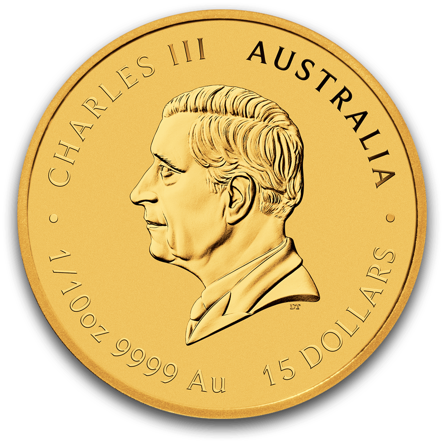 1/10 ounce Gold Coin - Colorized Australian Lunar Horse 2026 thumbnail 2