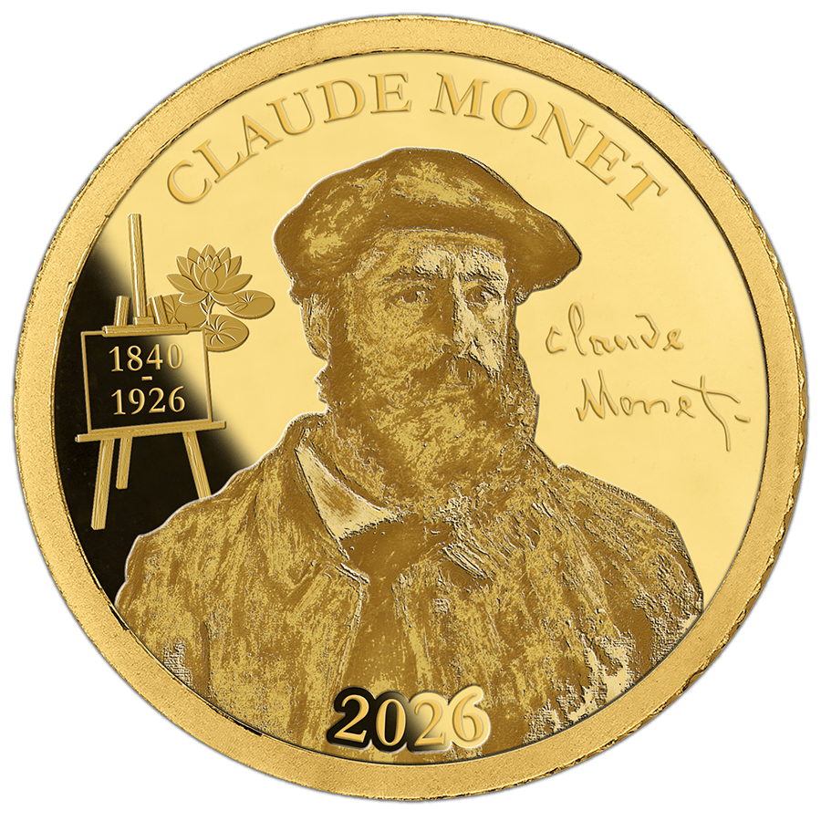 0.5 gram Gold Coin - Monet — photo 1