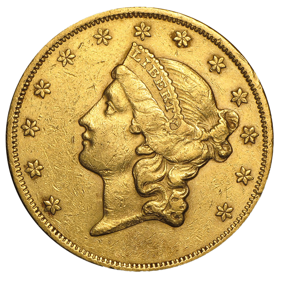 20 US Dollars Gold Coin - Liberty Double Eagle Mixed Years — photo 1