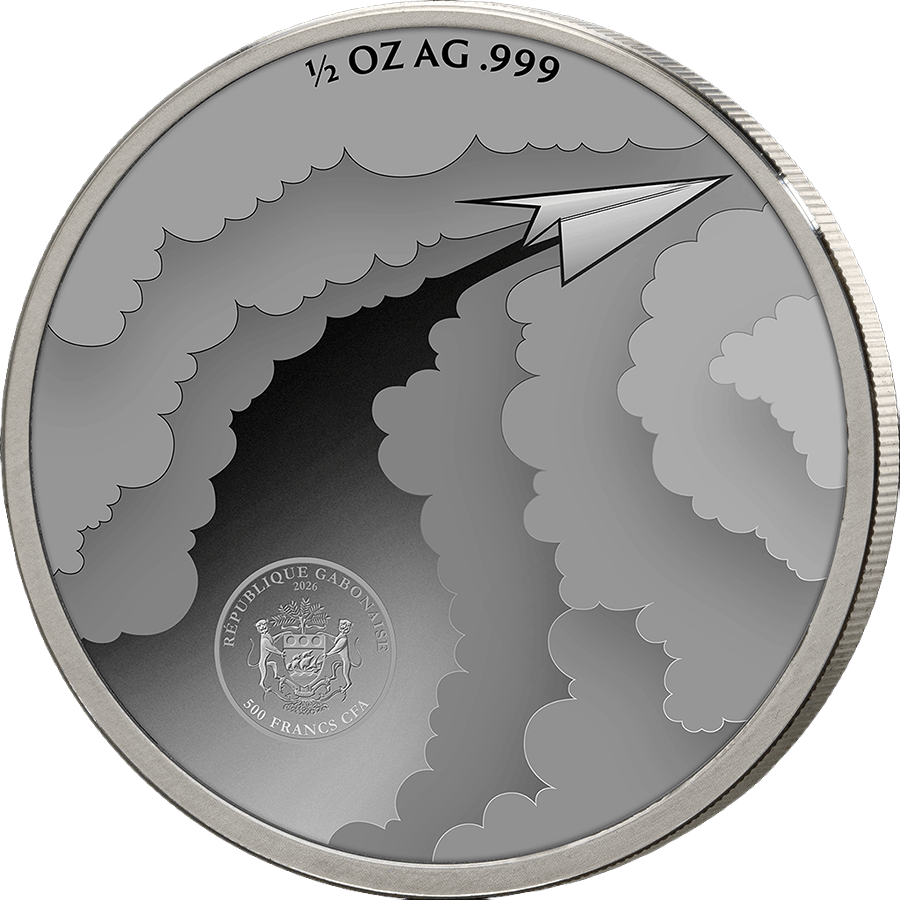 1/2 ounce Silver Coin - Colorized Matterhorn thumbnail 3