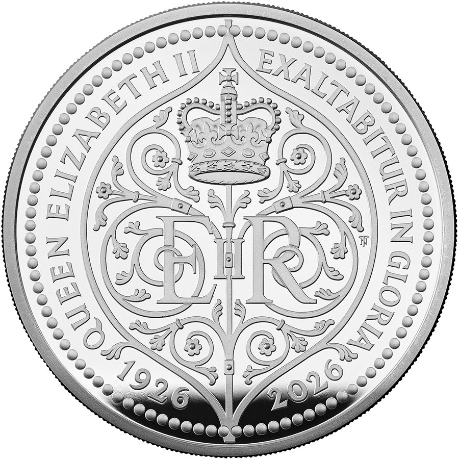 2 Coin Silver Set - 100th Anniversary Queen Elizabeth thumbnail 6