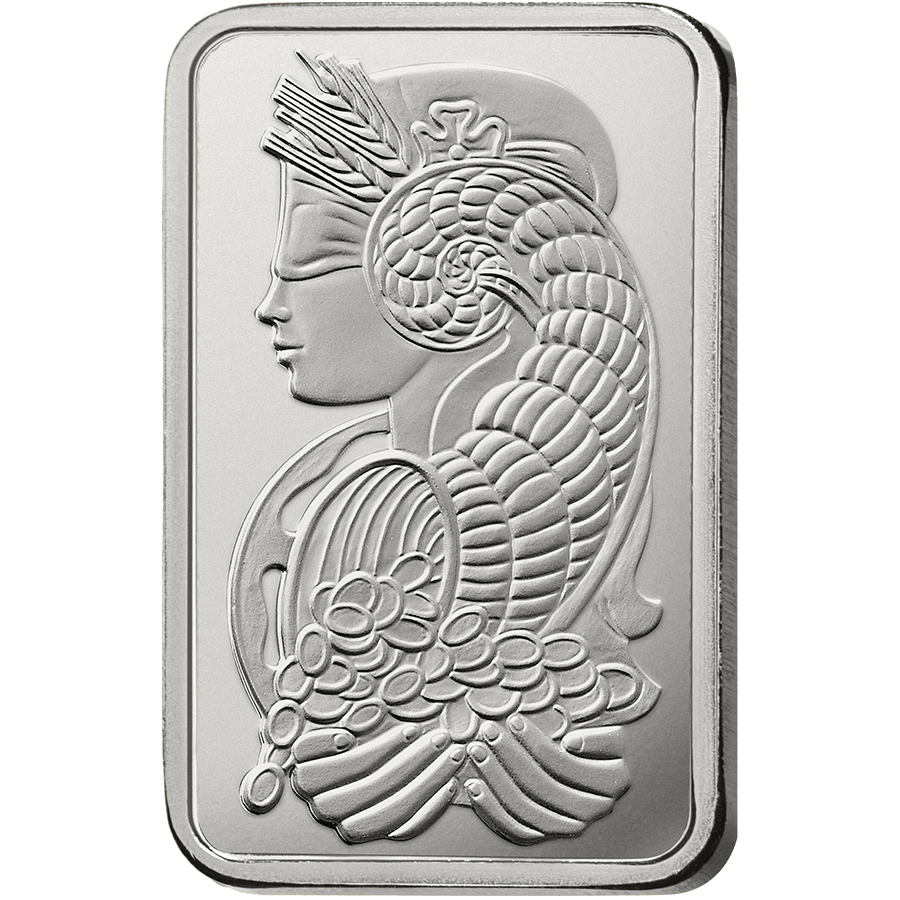 10 gram Silver Bar - PAMP Suisse Lady Fortuna thumbnail 2