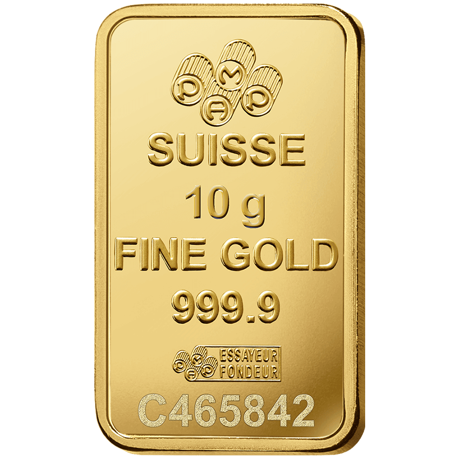 10 gram Gold Bar - PAMP Suisse Rosa thumbnail 4