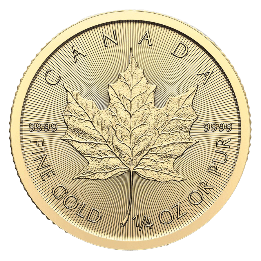 1/4 ounce Gold Coin - Maple Leaf 2024 — photo 1