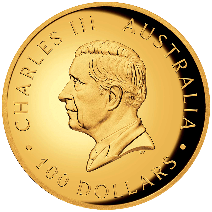 1 ounce Gold Coin - Australia Swan Proof HR 2025 thumbnail 2