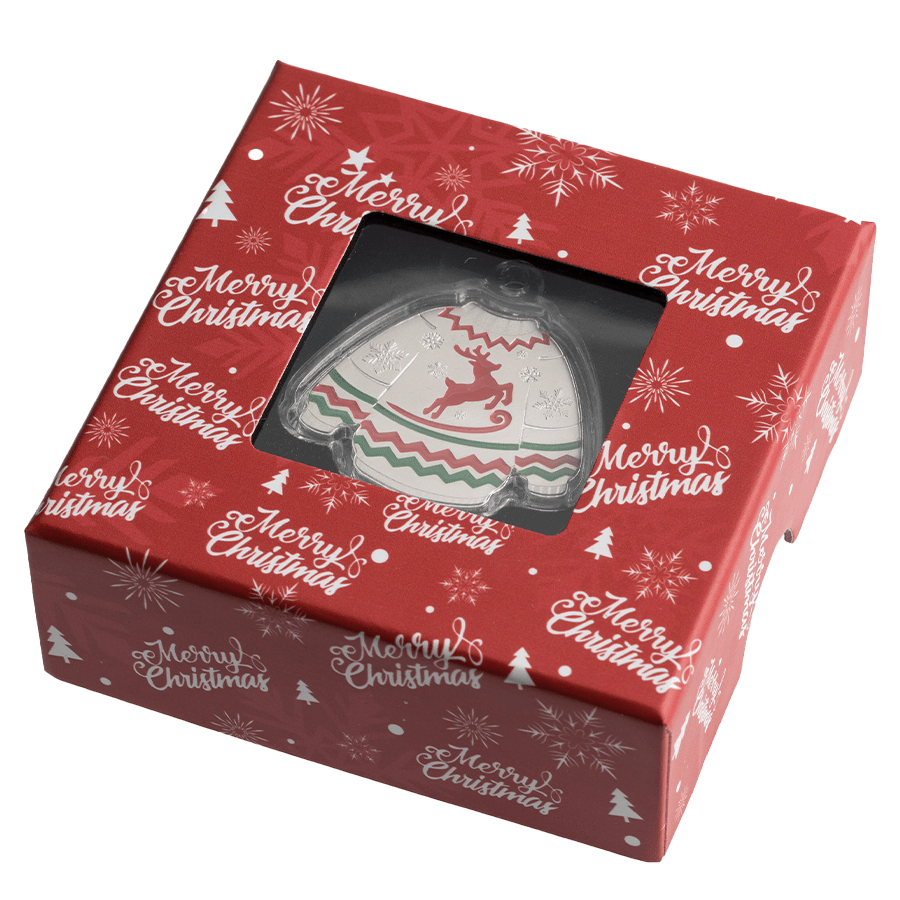 1 ounce Silver Coin - Christmas Sweater thumbnail 4