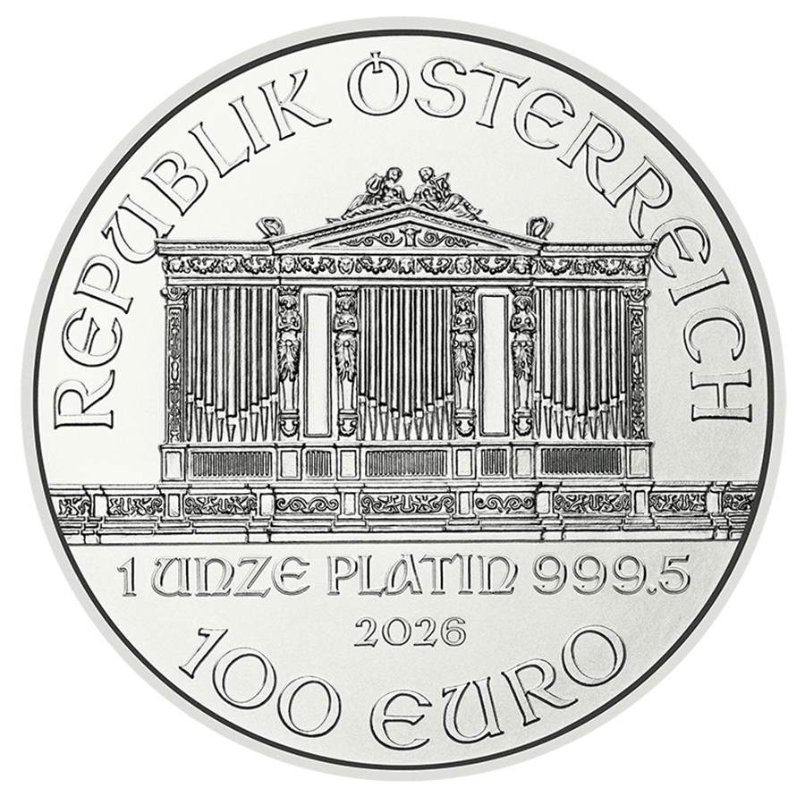 1 ounce Platinum Coin - Philharmonic 2026 thumbnail 2
