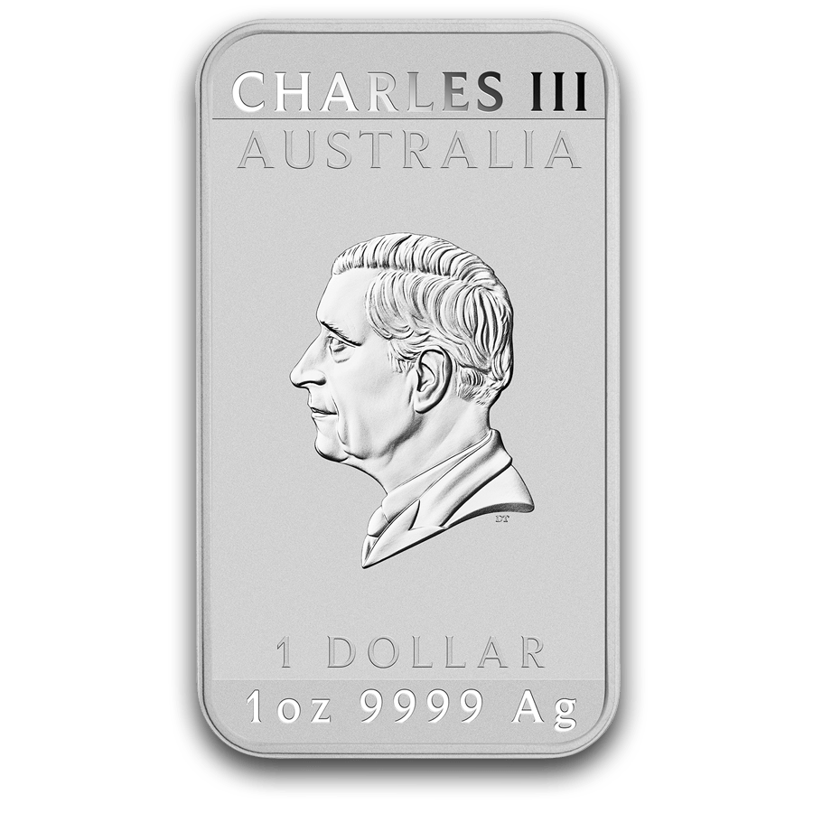 1 ounce Silver Rectangular Coin - Australia Dragon 2025 thumbnail 2
