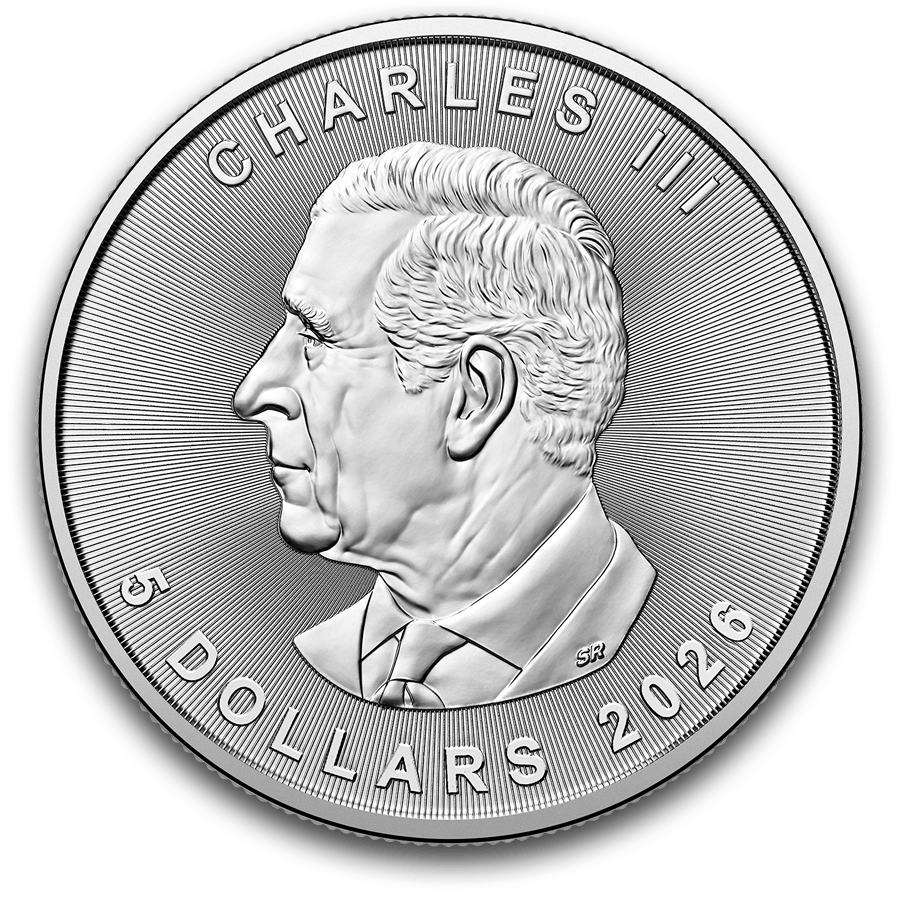 1 ounce Silver Coin - Canada Maple Leaf 2026 thumbnail 2