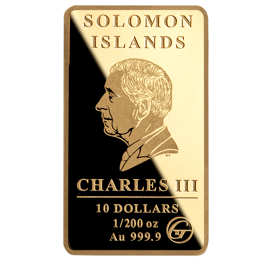 1/200 oz Gold Bar - Landmarks of the World - Christ the Redeemer thumbnail 2