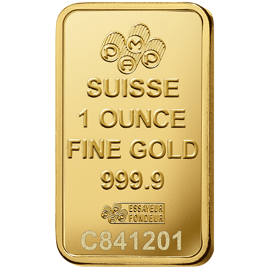 1 ounce Gold Bar - PAMP Suisse Rosa thumbnail 4