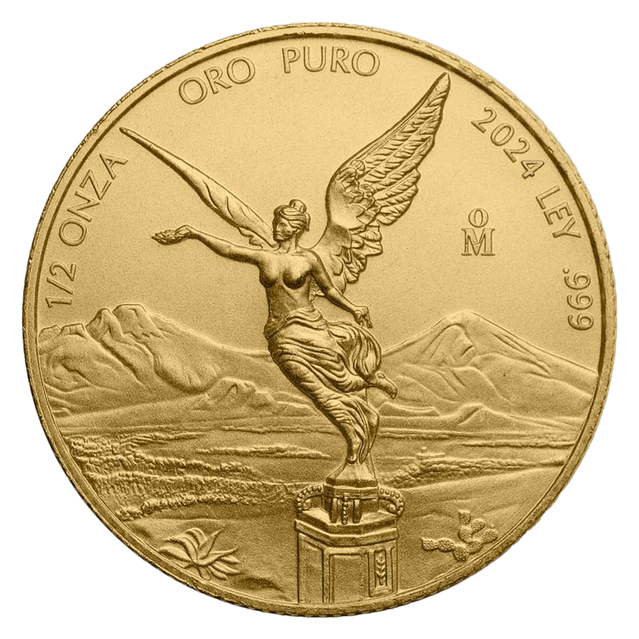 1/2 ounce Gold Coin - Mexico Libertad 2024 — photo 1