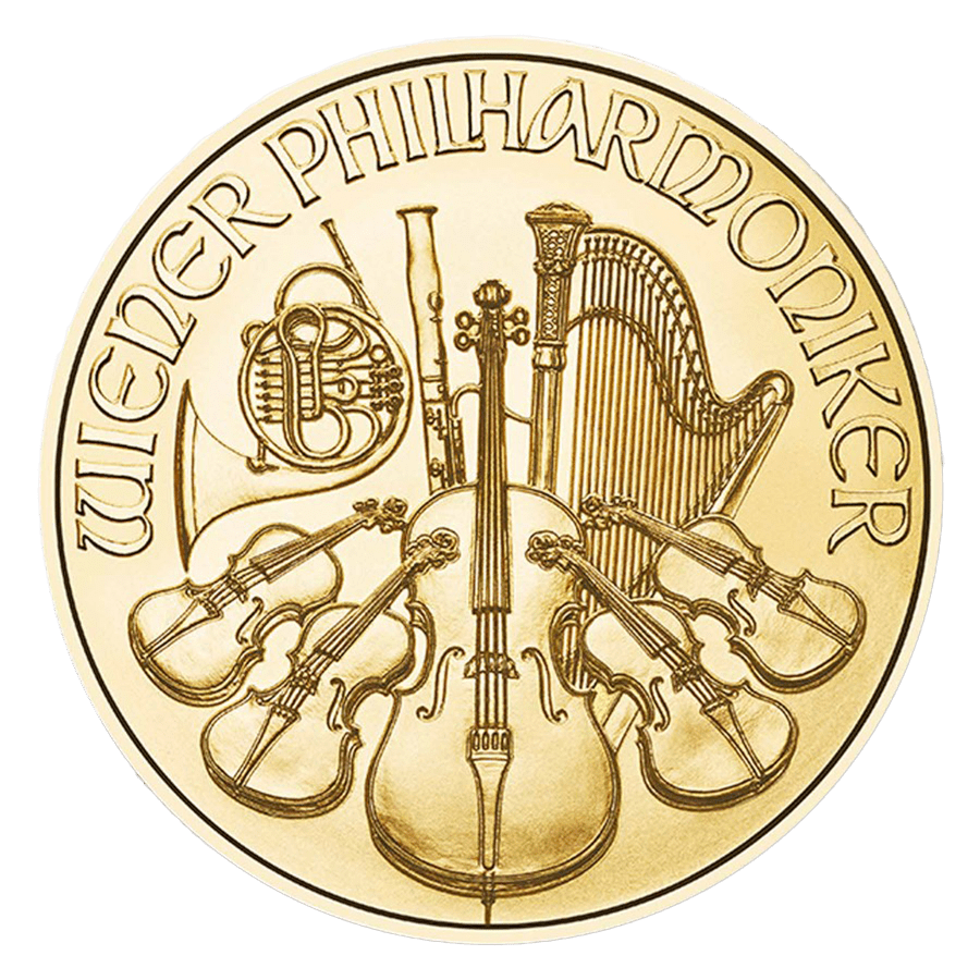 1/2 ounce Gold Coin - Philharmonic 2024 — photo 1